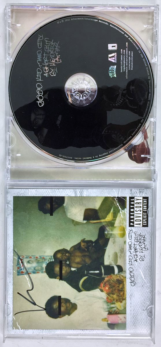 Kendrick Lamar "Good Kid, MAAD City" Autographed Album
