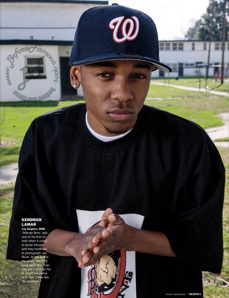 Throwback of Kendrick Lamar In Compton in 2006